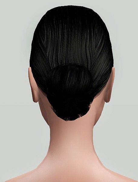 Nouk Remake Office Hairstyle converted by Momo for Sims 3