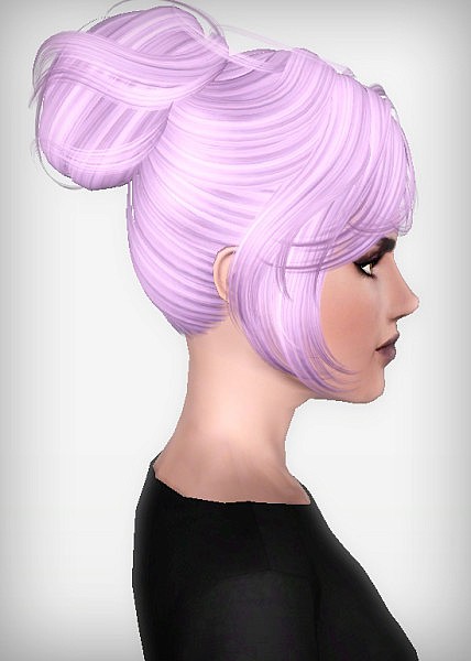 NewSea`s J189 Crescent hairstyle retextured by Forever and Always for Sims 3