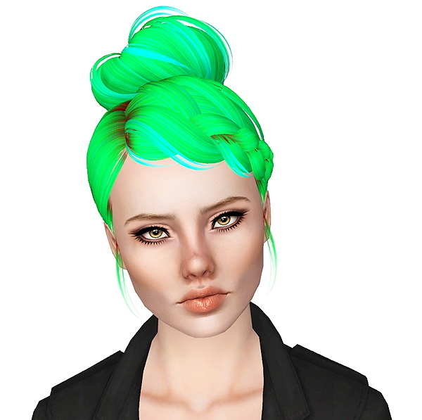 Skysims 209 hairstyle retextured by Monolith for Sims 3