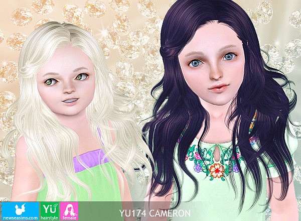 YU174 Cameron hairstyle by NewSea for Sims 3