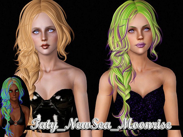 NewSea and Skysims hairstyle by Taty for Sims 3