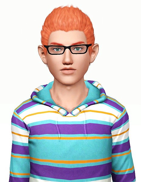 Cazy`s Flames hairstyle retextured by Pocket for Sims 3
