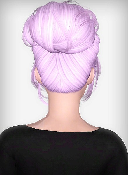 NewSea`s J189 Crescent hairstyle retextured by Forever and Always for Sims 3