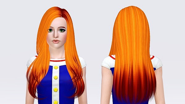 Butterflysims 121 hairstyle retextured by Lemonkixxy for Sims 3