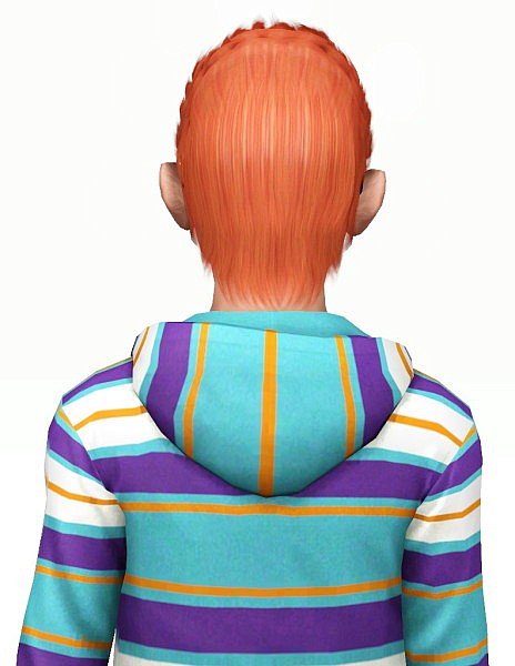 Cazy`s Flames hairstyle retextured by Pocket for Sims 3