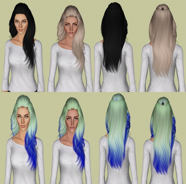 Cazy`s Melody hairstyle retextured by Electra for Sims 3