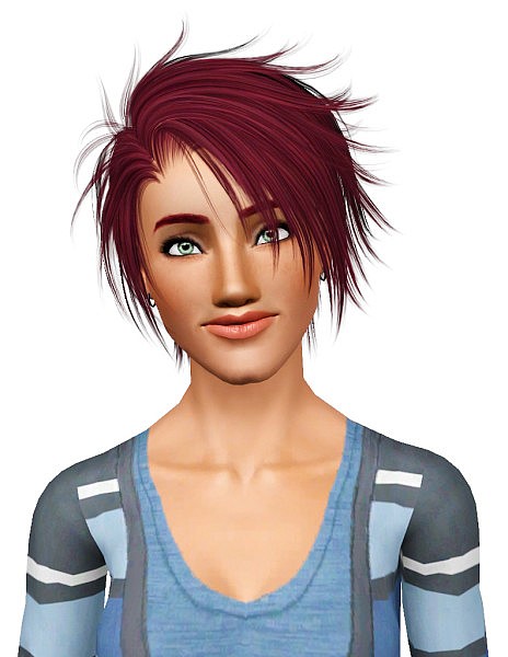Newsea`s Battler hairstyle retextured by Pocket for Sims 3