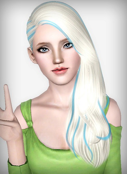Cazy`s 136 Last Call hairstyle retextured by Forever and Always for Sims 3