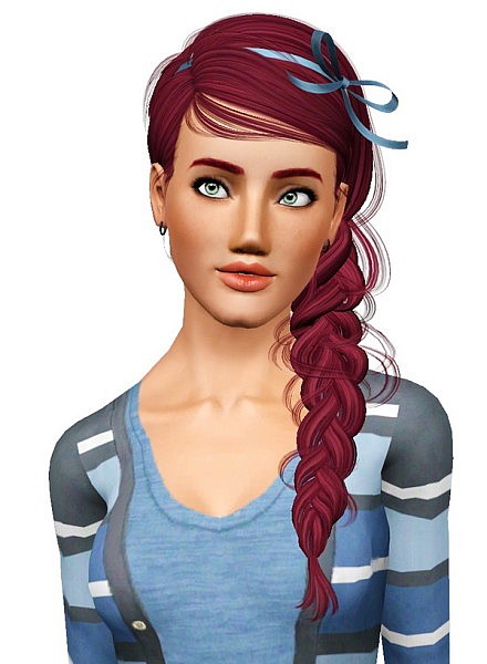 NewSea`s Bluebird hairstyle retextured by Pocket for Sims 3