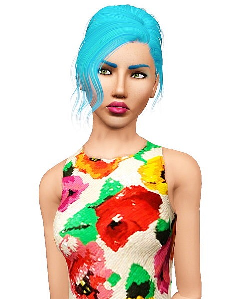 Alesso`s Spring hairstyle retextured by Pocket for Sims 3