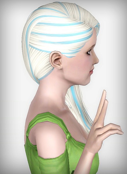 Cazy`s 136 Last Call hairstyle retextured by Forever and Always for Sims 3