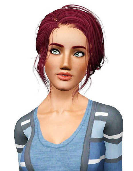 Newsea`s Starlet hairstyle retextured by Pocket for Sims 3