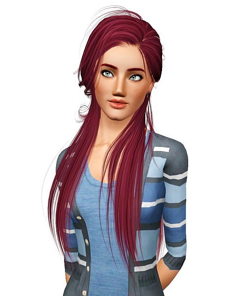 Newsea`s Aroma hairstyle retextured by Pocket for Sims 3