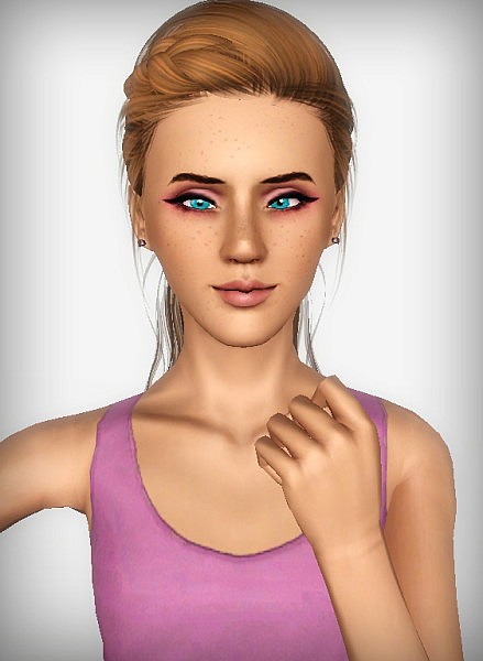 SkySims 188 hairstyle retextured by Forver and Always for Sims 3
