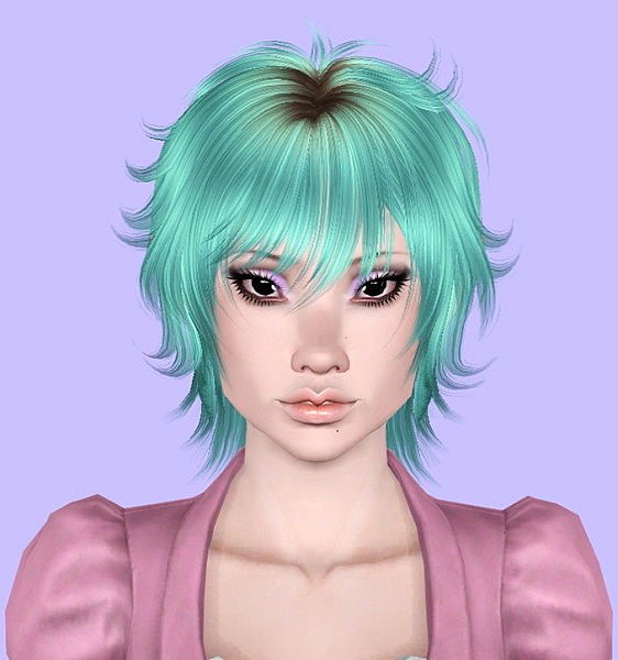 Peggy 789 hairstyle retextured by Plumb Bombs for Sims 3