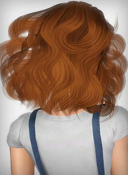 Sintiklia `s Tea Rose hairstyle retextured by Forever and Always for Sims 3
