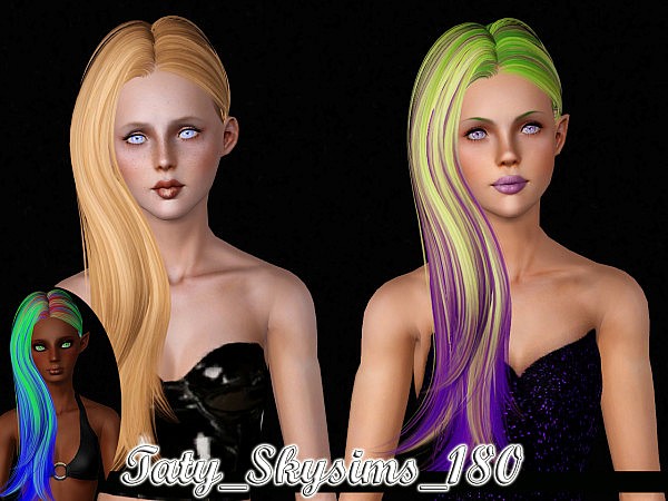 NewSea and Skysims hairstyle by Taty for Sims 3