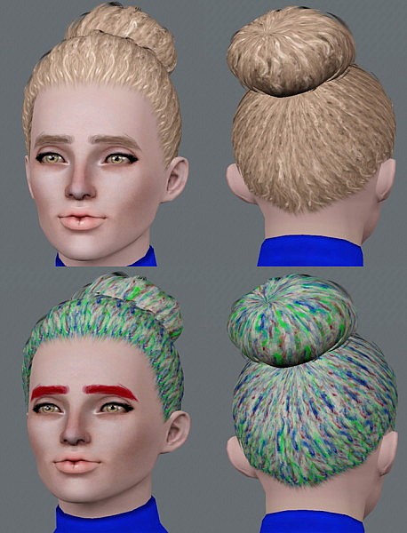 Nightwalker 06 hairstyle Retextured by Electra for Sims 3