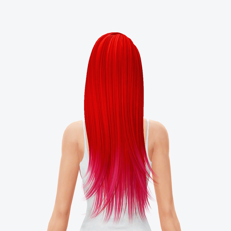 sims 4 cc hair glitching in game blonde streaks