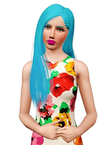 Alesso`s Yume hairstyle retextured by Pocket for Sims 3