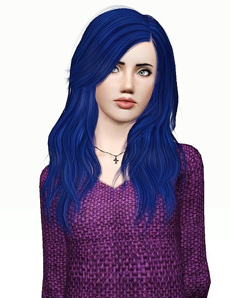 Cazy`s Forever is Over hairstyle retextured by Pocket for Sims 3