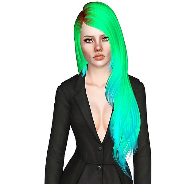 Skysims 207 hairstyle retextured by Monolith for Sims 3