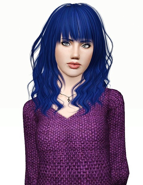 Cazy`s Catfights hairstyle retextured by Pocket for Sims 3