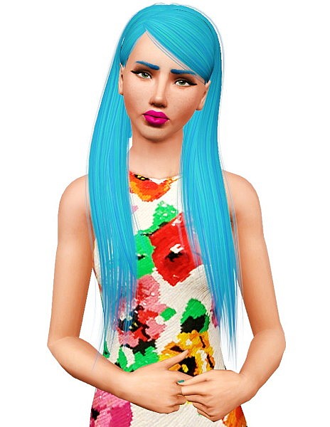 Alesso`s Alexis hairstyle retextured by Pocket for Sims 3