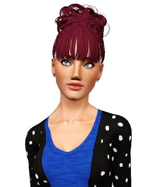 NewSea`s Baby Face hairstyle retextured by Pocket for Sims 3