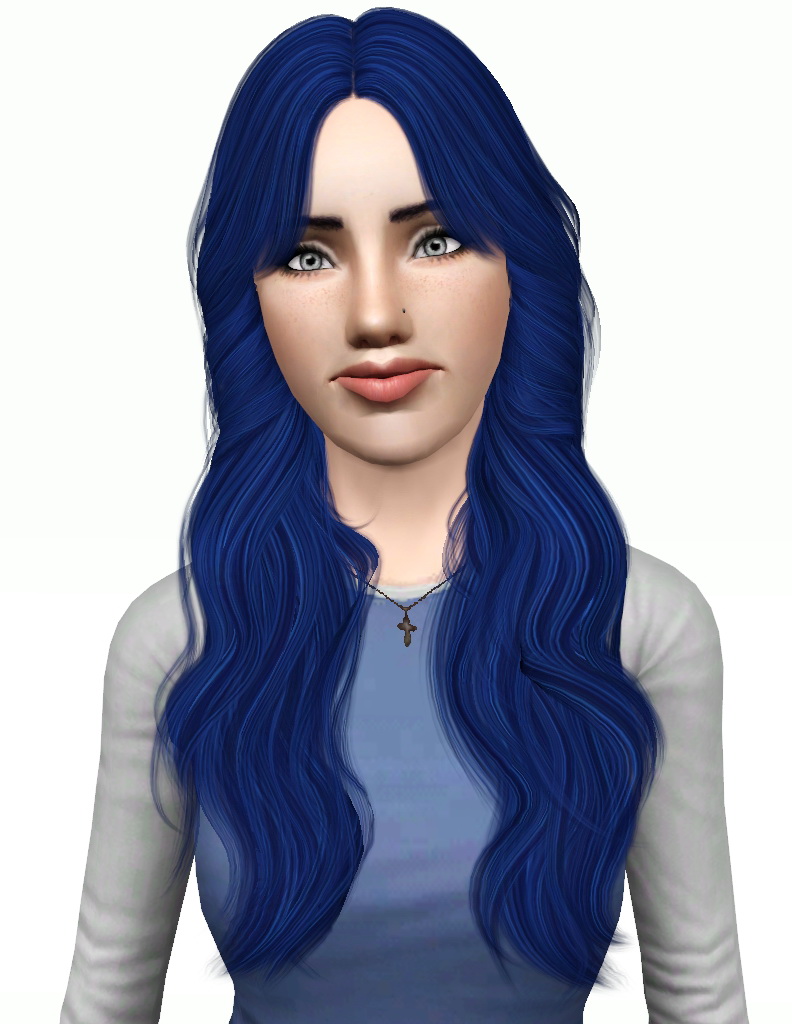 Newsea`s Shaine hairstyle retextured by Lotus - Sims 3 Hairs