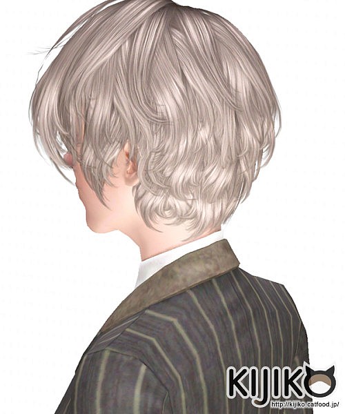 Jaune hairstyle for her by Kijiko for Sims 3