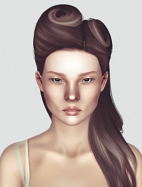 Nightcrawler Hairstyle 21 retetured by Momo for Sims 3
