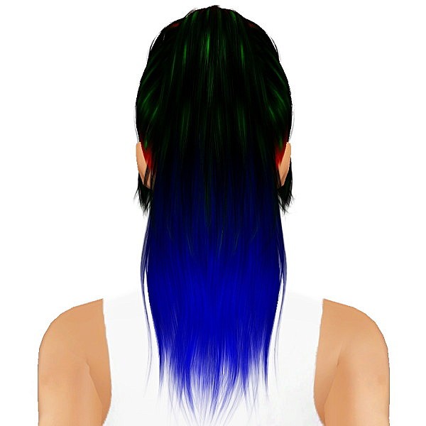 Nightcrawler 22 hairstyle retextured by July Kapo for Sims 3