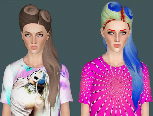Nightcrawler Hairstyle 21 Retextured  by Electra for Sims 3