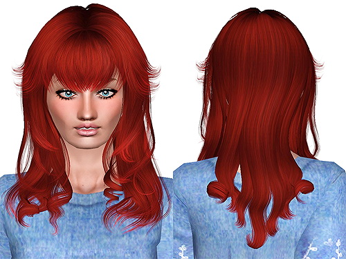 NewSea`s Vanna hairstyle retextured by Chantel for Sims 3