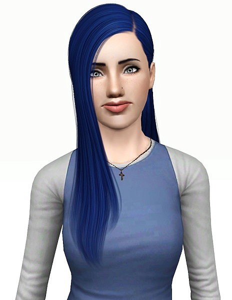 Cazy’s Skyle hairstyle retextured by Pocket for Sims 3