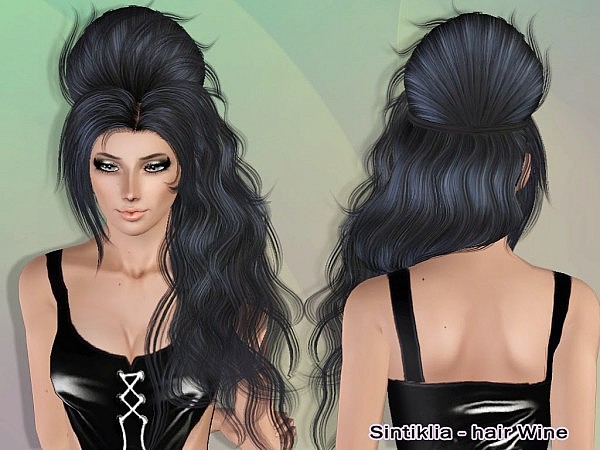 Wine hairstyle by Sintiklia for Sims 3