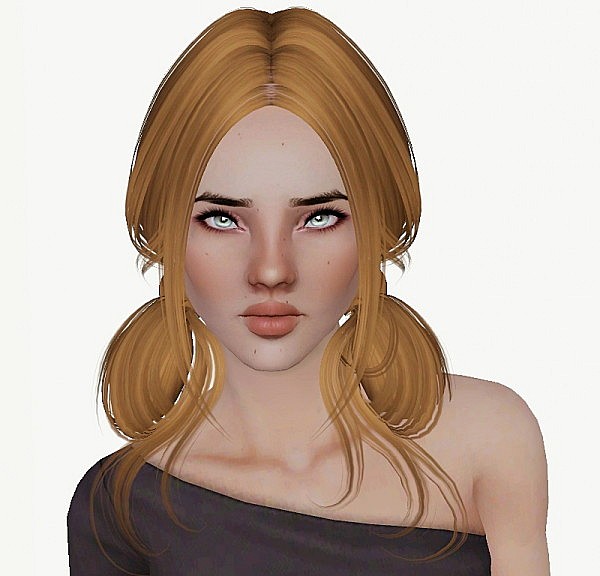 Skysims 172 hairstyle retextured by Monolith for Sims 3