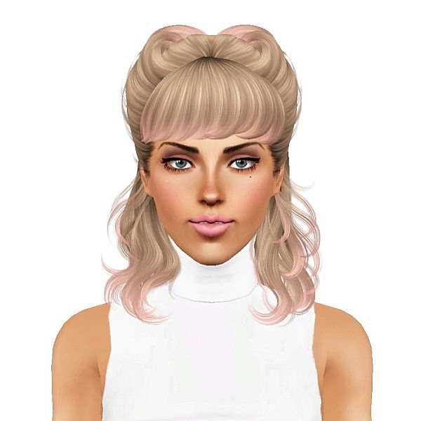 Newsea`s Hedonism hairstyle retextured by July Kapo for Sims 3