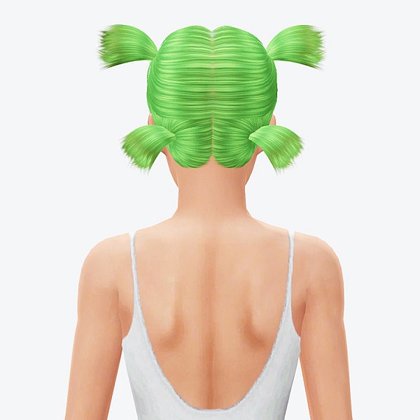 Newsea`s Naughty Girl hairstyle retextured by Gelly for Sims 3