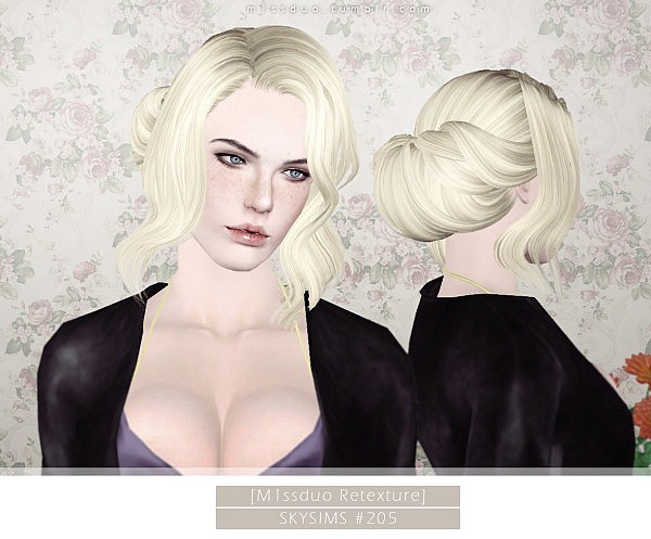 More hairstyles retextured by Duo for Sims 3