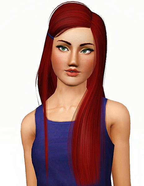 Nightcrawler F03 hairstyle retextured by Pocket for Sims 3