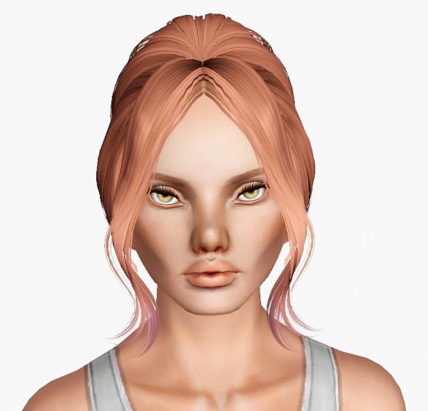 Bfly 128 hairstyle retextured by Monolith for Sims 3