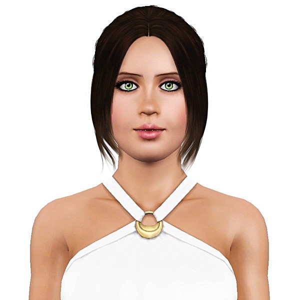 Cazy`s Helena hairstyle retextured by July Kapo for Sims 3