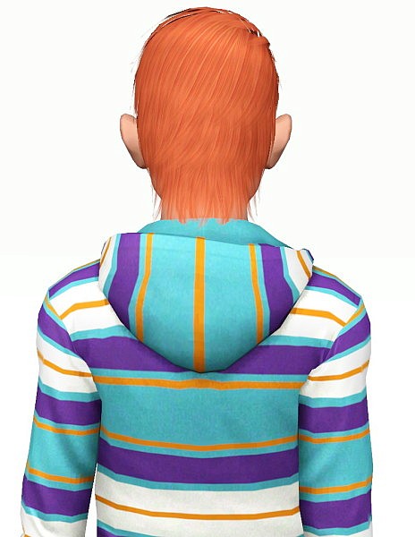 Cazy`s Demonic hairstyle retextured by Pocket for Sims 3