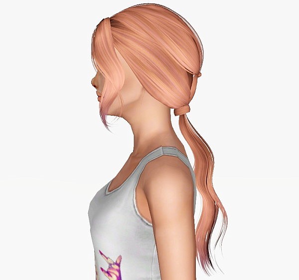 Bfly 128 hairstyle retextured by Monolith for Sims 3