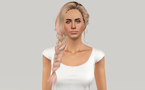 Newsea`s Erena hairstyle retextured by Fanaskher for Sims 3
