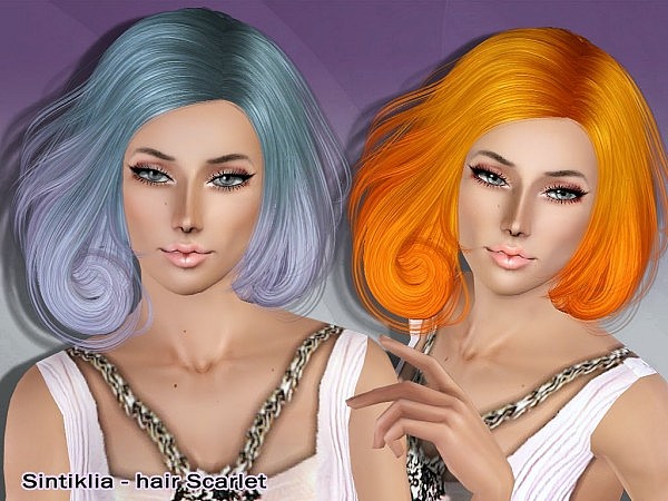 Scarlet hairstyle by Sintiklia for Sims 3