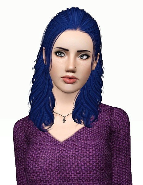 Cazy`s Heartbreak hairstyle retextured by Pocket for Sims 3