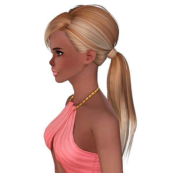 Skysims 208 hairstyle retextured by Monolith for Sims 3